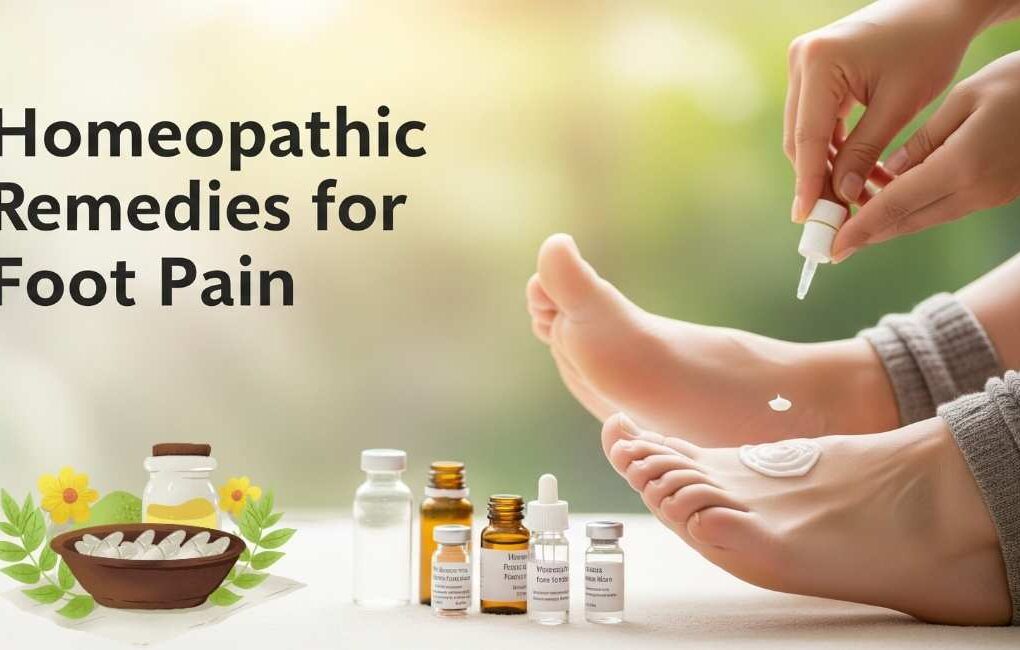 Homeopathic Remedies for Foot Pain: Natural Healing