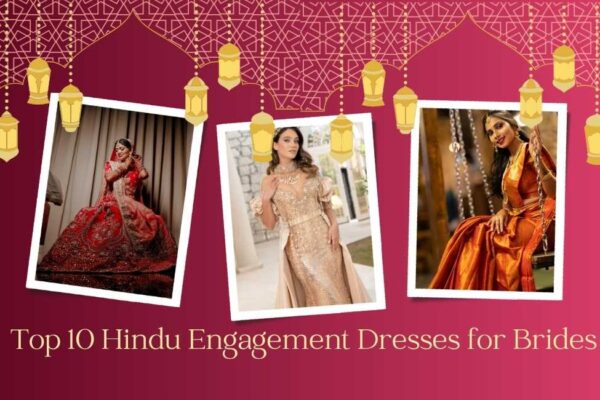 Top 10 Hindu Engagement Dresses for Brides hindu engagement dress for bride