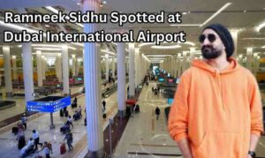 ramneek sidhu spotted at dubai international airport
