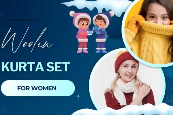 Woolen Kurta Set for Women with Dupatta: Cozy & Stylish woolen kurta set for women